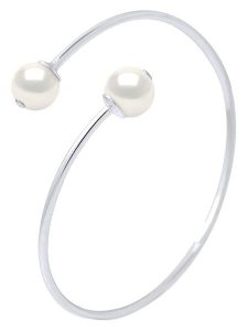 ATELIERS SAINT GERMAIN Srebrna bransoletka z perłami Tahiti rozmiar: onesize. Szare bransoletki ATELIERS SAINT GERMAIN, z perłą, srebrne. Za 326,99 zł.