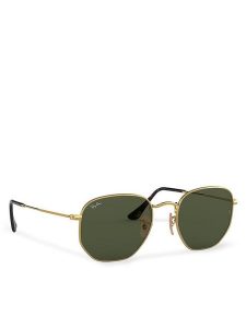 Ray-Ban Okulary przeciwsłoneczne Hexagonal 0RB3548N 001 Złoty. Żółte okulary przeciwsłoneczne Ray-Ban. Za 429,99 zł.