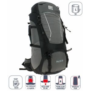 Plecak Elementerre Talca 50 L, Czarny. Czarne plecaki Elementerre. Za 403,00 zł.