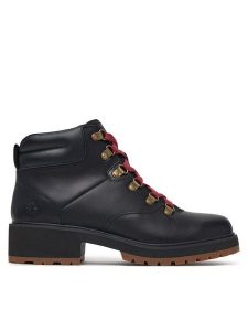 Timberland Trapery Carnaby Row TB0A2QH4W021 Czarny. Czarne buty zimowe Timberland, ze skóry, bez obcasa, bez zapięcia. Za 739,99 zł.