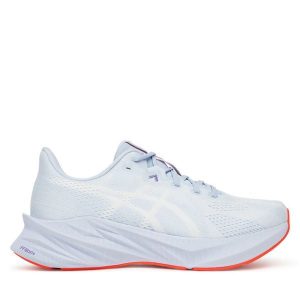 Buty do biegania Asics. Niebieskie buty sportowe ASICS, bez wzorów, bez zapięcia, do biegania. Za 399,99 zł.