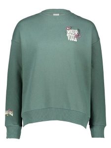 Sublevel Bluza w kolorze zielonym rozmiar: M. Zielone bluzy Sublevel, m, bez wzorów, bez kaptura. Za 87,81 zł.