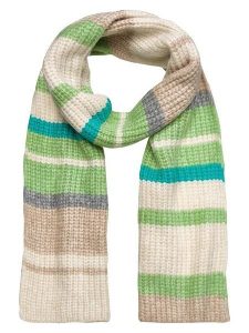 Herrlicher Szal "Sinea" w kolorze beżowym rozmiar: onesize. Brązowe szaliki Herrlicher, bez wzorów, ze splotem. Za 113,99 zł.