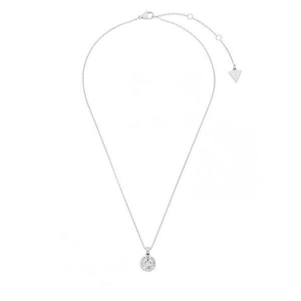Naszyjnik Guess. Szare naszyjniki Guess, srebrne. Za 299,99 zł.