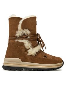 Olang Śniegowce Tanya 85 Brązowy. Brązowe buty zimowe Olang, ze skóry, bez obcasa, bez zapięcia. Za 589,99 zł.