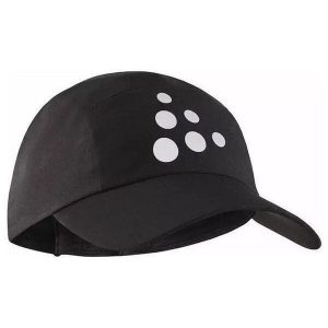 Czapka Pro Run Craft. Czarne czapki Craft, bez wzorów. Za 135,42 zł.