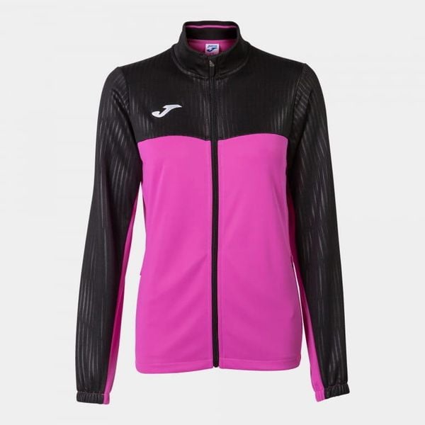 Bluza tenisowa damska Joma Montreal Full Zip. Czarne bluzy JOMA, xs, bez wzorów, bez kaptura. Za 149,00 zł.