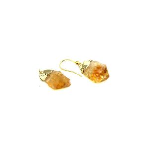 Earrings Cytryn Raw złoto. Kolczyki marki Brazi druse jewelry. Za 170,00 zł.