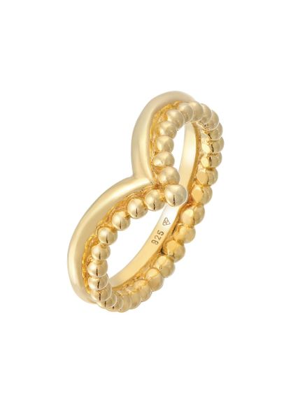 Elli Damski pierścionek kula do łączenia w srebrze próby 925 Pierścionki 1 ct. Szare pierścionki Elli, srebrne. Za 313,64 zł.