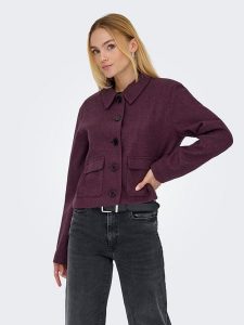 JDY Kurtka przejściowa w kolorze fioletowym rozmiar: XS. Różowe kurtki JDY, xs, bez wzorów, bez kaptura. Za 118,84 zł.