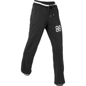 Spodnie sportowe, długie, Level 1 bonprix czarny. Spodnie dresowe marki bonprix. Za 74,99 zł.