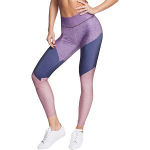 Legginsy w kolorze różowo-fioletowo-granatowym. Legginsy marki Haby, Mr Gugu Ms Go. W wyprzedaży za 114,95 zł.