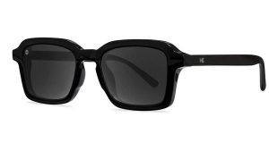Okulary przeciwsłoneczne dla dorosłych - kategoria 3 z polaryzacją - Piano Black. Czarne okulary przeciwsłoneczne KNOCKAROUND. Za 171,70 zł.