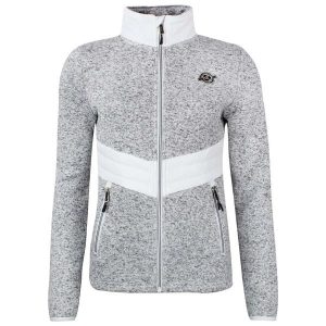 Polaż damski z klejonką Peak Mountain Atormi. Szare kurtki sportowe Peak Mountain, bez wzorów, z materiału, bez kaptura, narciarskie. Za 210,00 zł.