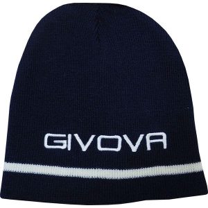 Czapka piłkarska dla dorosłych Givova Zuccotto granatowa. Białe czapki Givova, bez wzorów. Za 20,00 zł.