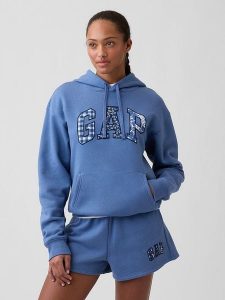 GAP Bluza w kolorze niebieskim rozmiar: XL. Niebieskie bluzy GAP, xl, bez wzorów, z kapturem. Za 101,94 zł.