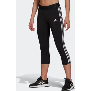Legginsy fitness damskie Adidas. Białe legginsy ADIDAS, bez wzorów, z bawełny. Za 129,99 zł.