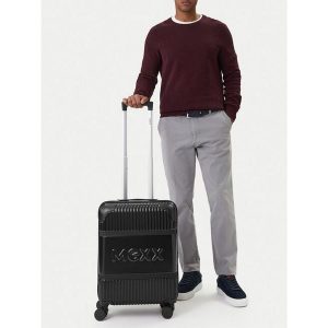 Walizka kabinowa MEXX. Czarne walizki Mexx, bez wzorów. Za 299,99 zł.