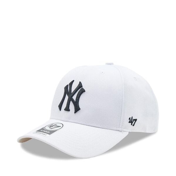 Czapka z daszkiem 47 Brand. Białe czapki 47 Brand, bez wzorów. Za 79,99 zł.