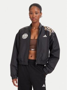Adidas Kurtka bomber X Farm Rio KR0282 Czarny Regular Fit. Czarne kurtki ADIDAS, xs, bez wzorów, z syntetyku, bez kaptura. Za 529,99 zł.