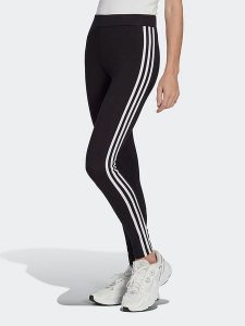 Adidas Legginsy w kolorze czarnym rozmiar: S. Czarne legginsy ADIDAS, bez wzorów, z podwyższonym stanem. Za 122,96 zł.