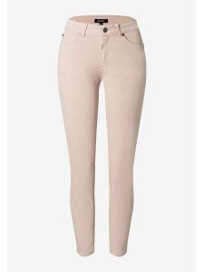 More & More Dżinsy - Slim fit - w kolorze beżowym rozmiar: 44. Brązowe jeansy More & More, z aplikacjami, ze skóry. Za 149,31 zł.