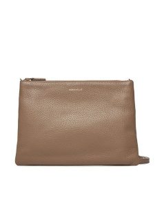 Coccinelle Torebka MMA Best Crossbody E5 MMA 55 F4 01 Brązowy. Brązowe listonoszki Coccinelle, bez wzorów, ze skóry, bez dodatków. Za 519,99 zł.