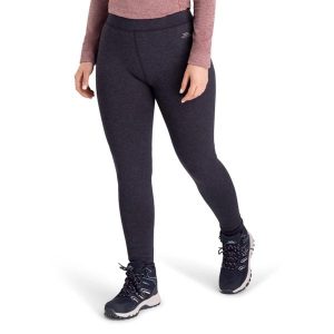Damskie legginsy Trespass Fuzzy. Niebieskie legginsy Trespass, bez wzorów, z elastanu. Za 219,35 zł.