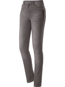 WITT WEIDEN Dżinsy - Slim fit - w kolorze szarym rozmiar: 48. Szare jeansy WITT WEIDEN, bez wzorów, z podwyższonym stanem. Za 122,96 zł.