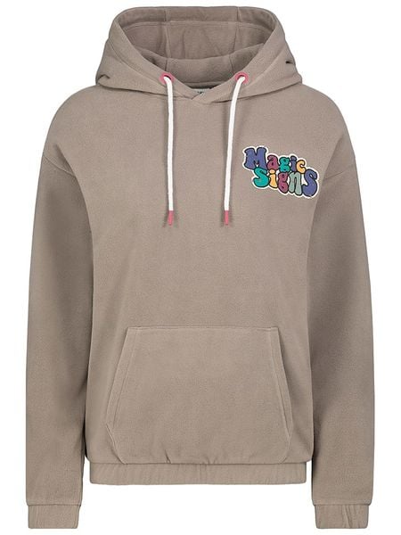 Sublevel Bluza polarowa w kolorze jasnobrązowym rozmiar: XS. Brązowe bluzy Sublevel, xs, bez wzorów, z polaru, z kapturem. Za 78,99 zł.