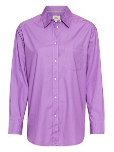 Camel Active Koszula w kolorze fioletowym rozmiar: L. Różowe koszule Camel Active, l, bez wzorów, z bawełny, bez kołnierzyka, bez ramiączek. Za 130,99 zł.