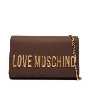 Torebka LOVE MOSCHINO. Brązowe torebki klasyczne LOVE MOSCHINO, bez wzorów, bez dodatków. Za 699,99 zł.