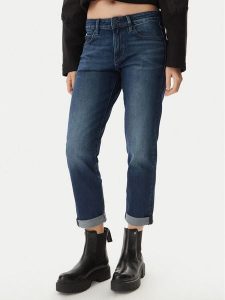 G-Star Raw Jeansy Kate D15264-C052 Granatowy Boyfriend Fit. Niebieskie jeansy G-Star Raw, bez wzorów, z bawełny. Za 359,99 zł.
