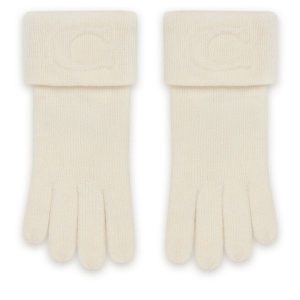 Rękawiczki Coach. Rękawiczki Coach, bez wzorów, z dzianiny. Za 259,99 zł.