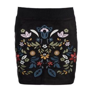 Desigual Spódnica Damska Ariadna 40 Czarny. Spódnice marki Desigual. W wyprzedaży za 272,00 zł.