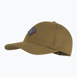 Czapka z daszkiem Rab Basecamp Badge. Brązowe czapki RAB, bez wzorów, sportowe. Za 119,99 zł.