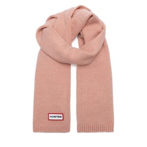 Szalik Hunter. Czerwone szaliki Hunter, bez wzorów. Za 59,99 zł.