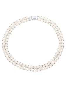 ATELIERS SAINT GERMAIN Naszyjnik perłowy w kolorze kremowym - dł. 40 cm rozmiar: onesize. Brązowe naszyjniki ATELIERS SAINT GERMAIN, z perłą. Za 587,99 zł.