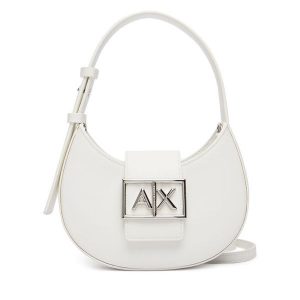 Torebka Armani Exchange. Białe torebki klasyczne Armani Exchange, bez wzorów, bez dodatków. Za 519,99 zł.
