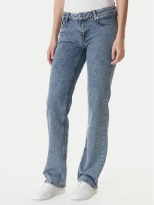 HUGO Jeansy Gamera 50556538 Niebieski Regular Fit. Niebieskie jeansy Hugo, bez wzorów, z bawełny. Za 549,99 zł.