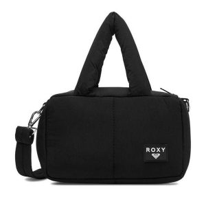 Torebka Roxy. Czarne torebki klasyczne Roxy, bez wzorów, bez dodatków. Za 59,99 zł.