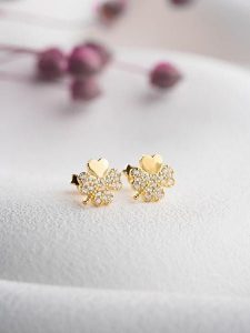 Lodie Silver Kolczyki-wkrętki z cyrkoniami rozmiar: onesize. Szare kolczyki Lodie Silver, z cyrkonią, z mosiądzu. Za 33,95 zł.