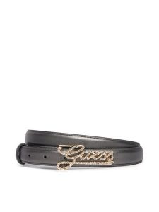 Guess Pasek Damski BW9277 P5420 Szary. Szare paski Guess, z aplikacjami, ze skóry. Za 279,99 zł.