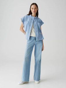 OPUS Kamizelka "Windra" w kolorze błękitnym rozmiar: S. Niebieskie kamizelki Opus, s, bez wzorów, bez kołnierzyka, bez ramiączek, bez kaptura. Za 165,99 zł.