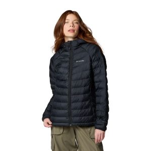 Kurtka puchowa damska Columbia Powder Lite II Hooded. Białe kurtki Columbia, xs, bez wzorów, z puchu, bez kaptura. Za 479,99 zł.