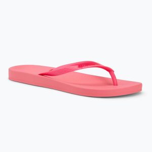 Japonki damskie Ipanema Anat Colors. Czerwone klapki Ipanema, bez wzorów, z materiału, bez obcasa. Za 79,99 zł.