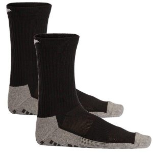 Skarpety antypoślizgowe dla dorosłych Joma Anti-Slip wysokie piłkarskie. Czarne skarpetki JOMA, bez wzorów. Za 53,32 zł.