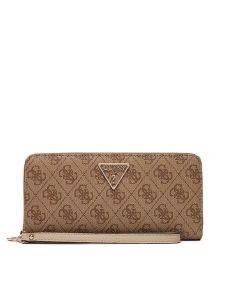 Guess Portfel Laurel II Slg SWSG74 59146 Brązowy. Brązowe portfele Guess, z aplikacjami, ze skóry. Za 249,99 zł.