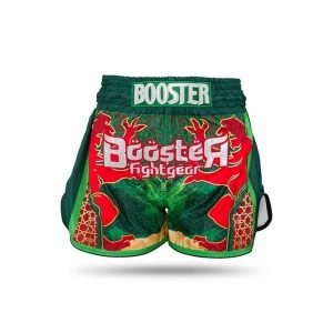 Szorty bokserskie Booster Fight Gear TBT Country Morocco. Czerwone szorty BOOSTER FIGHT GEAR, bez wzorów, sportowe. Za 253,00 zł.