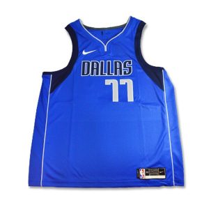 Koszulka Nike NBA Dallas Mavericks Swingman Jersey Luka Doncic Icon Edition 20. Niebieskie bluzki Nike, xl, bez wzorów, z jersey, sportowe, bez kołnierzyka, bez ramiączek. Za 289,00 zł.